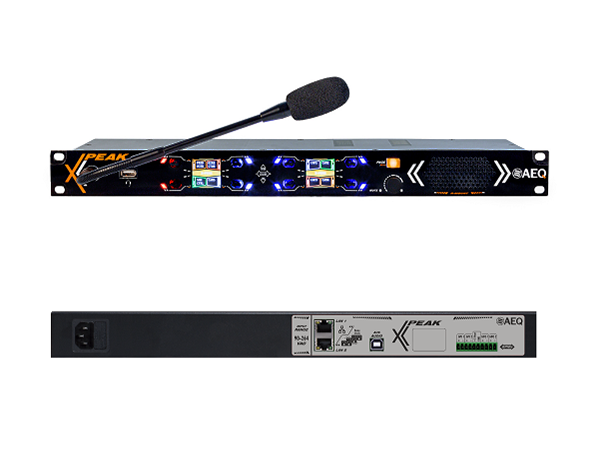 AEQ Xpeak wired user panel