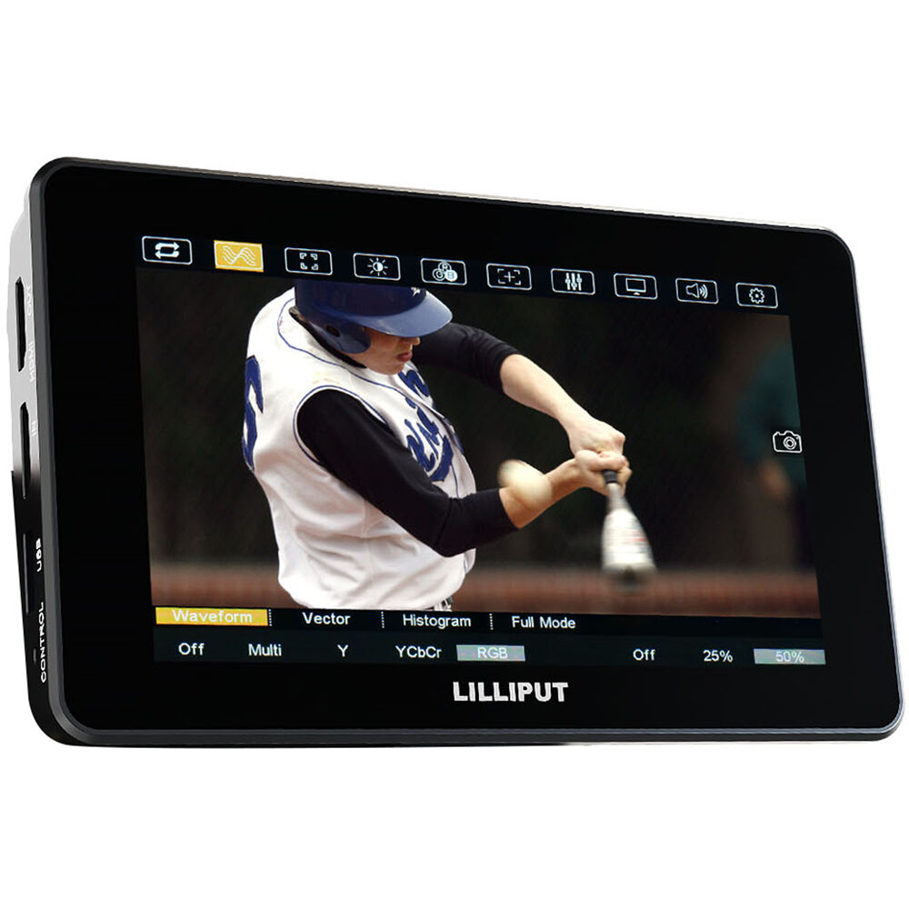 Lilliput HT5S 5.5" Ultrahigh 2000 Nits Brightness Touchscreen On-Camera Monitor