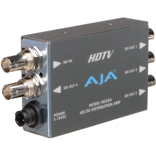 AJA HD5DA HD-SDI/SDI serial digital distribution amplifier